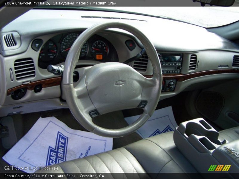 Galaxy Silver Metallic / Medium Gray 2004 Chevrolet Impala LS