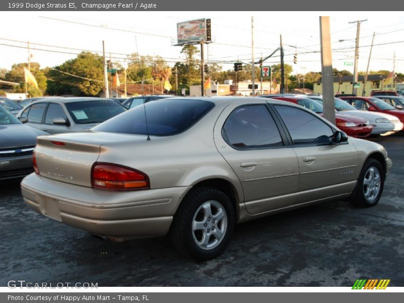 Champagne Pearl / Agate 1999 Dodge Stratus ES