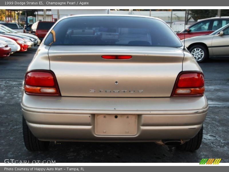 Champagne Pearl / Agate 1999 Dodge Stratus ES