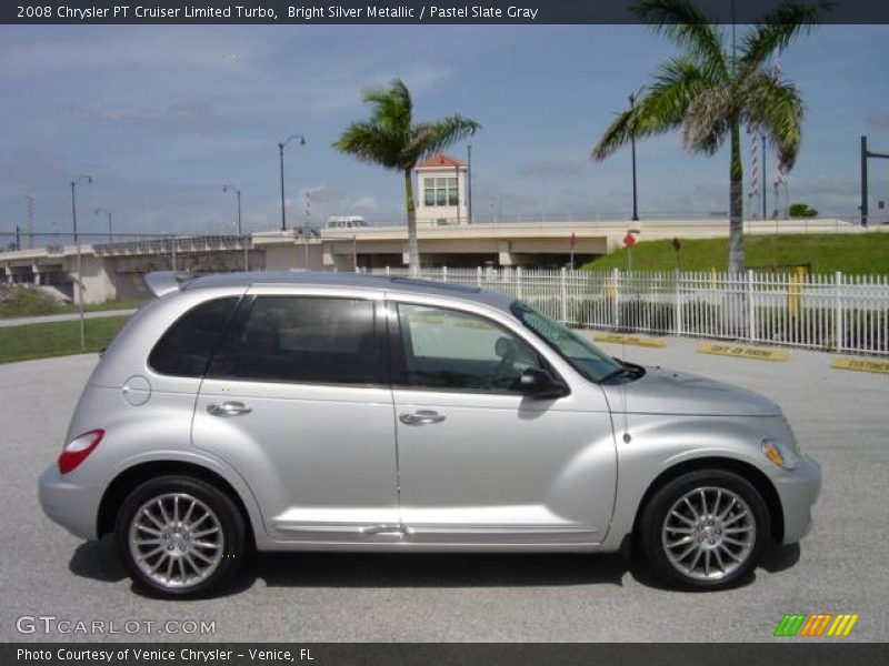 Bright Silver Metallic / Pastel Slate Gray 2008 Chrysler PT Cruiser Limited Turbo