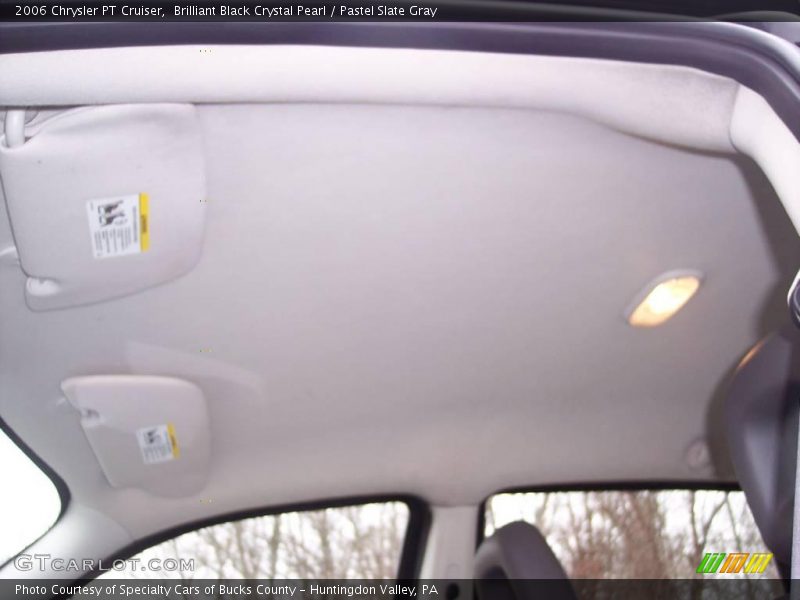 Brilliant Black Crystal Pearl / Pastel Slate Gray 2006 Chrysler PT Cruiser