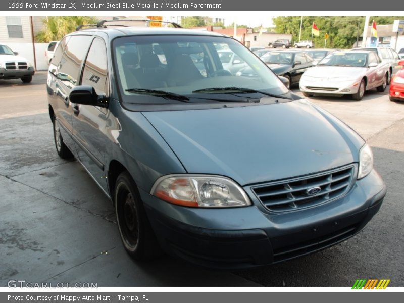 Medium Steel Blue Metallic / Medium Parchment 1999 Ford Windstar LX