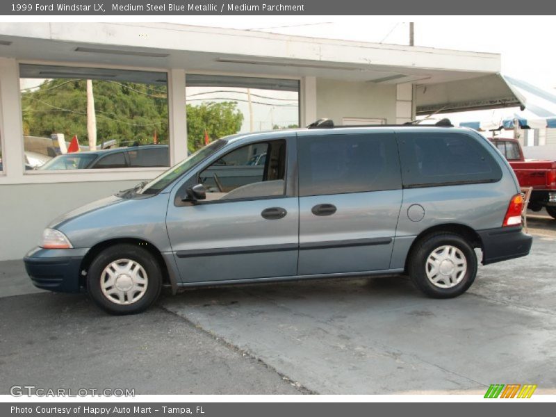 Medium Steel Blue Metallic / Medium Parchment 1999 Ford Windstar LX