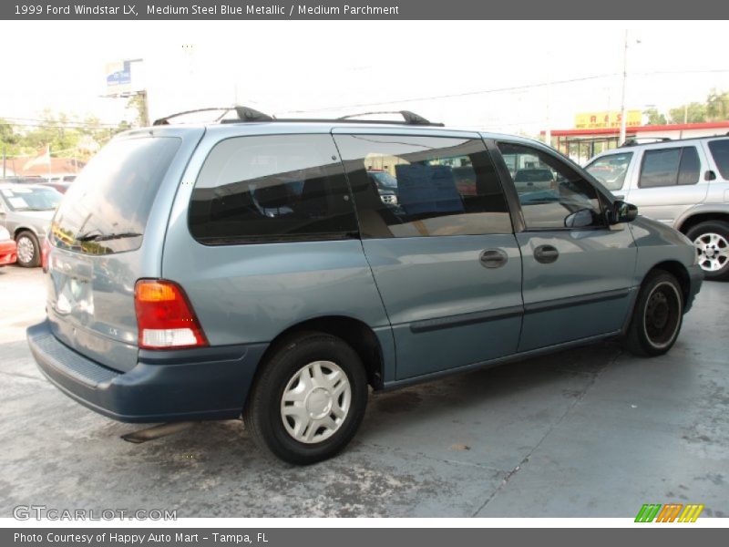 Medium Steel Blue Metallic / Medium Parchment 1999 Ford Windstar LX