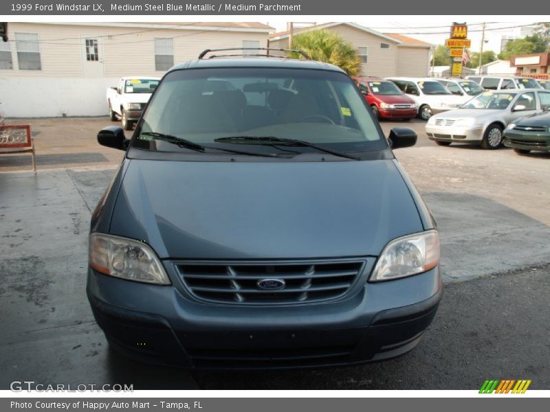 Medium Steel Blue Metallic / Medium Parchment 1999 Ford Windstar LX