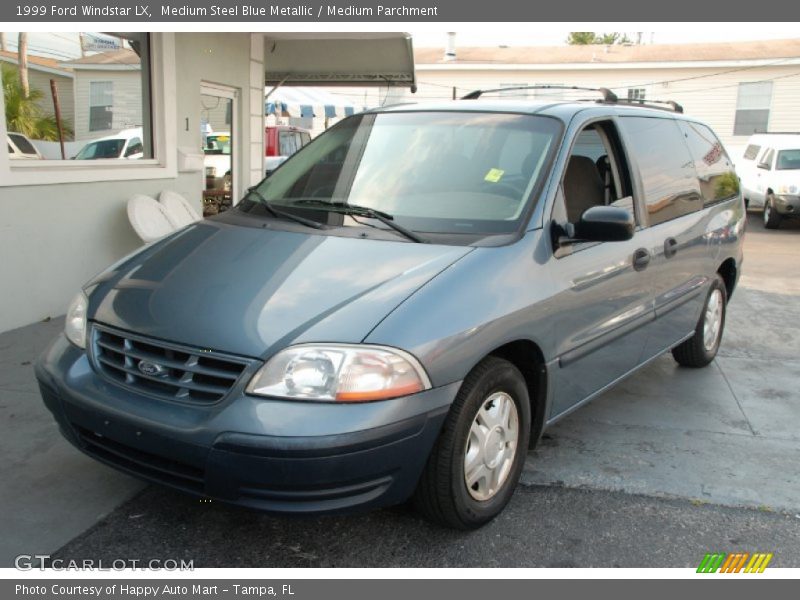 Medium Steel Blue Metallic / Medium Parchment 1999 Ford Windstar LX