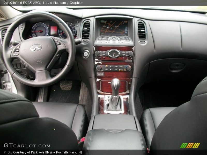 Dashboard of 2010 EX 35 AWD