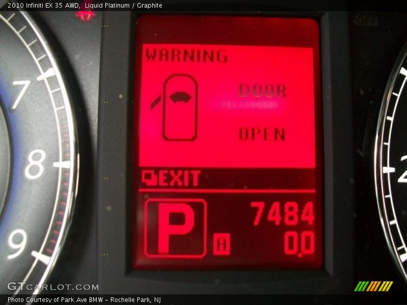 Liquid Platinum / Graphite 2010 Infiniti EX 35 AWD