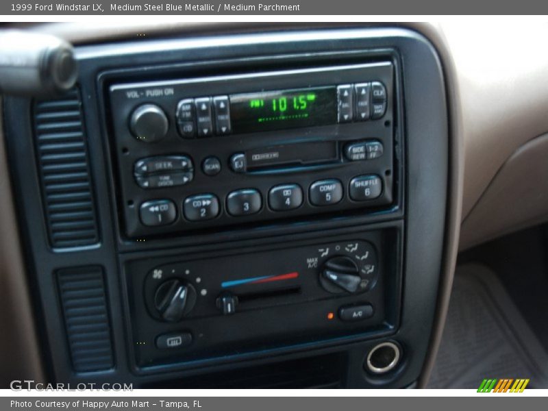 Controls of 1999 Windstar LX