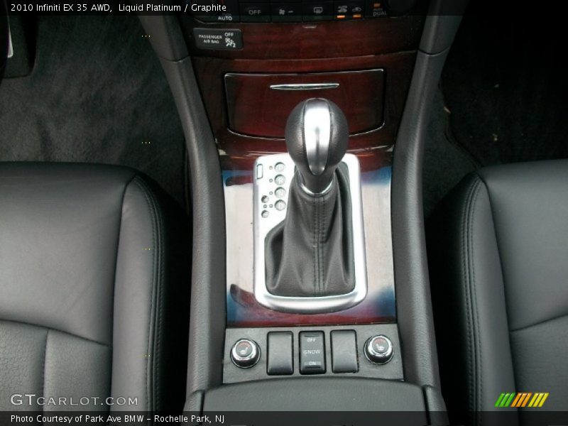  2010 EX 35 AWD 5 Speed DS Automatic Shifter