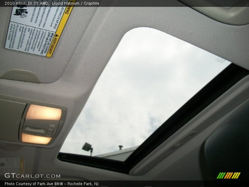 Liquid Platinum / Graphite 2010 Infiniti EX 35 AWD