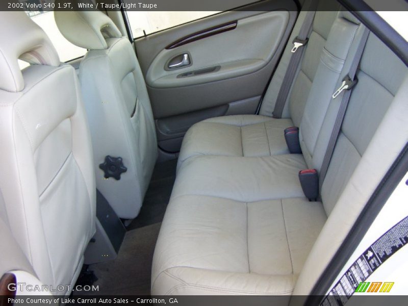  2002 S40 1.9T Taupe/Light Taupe Interior