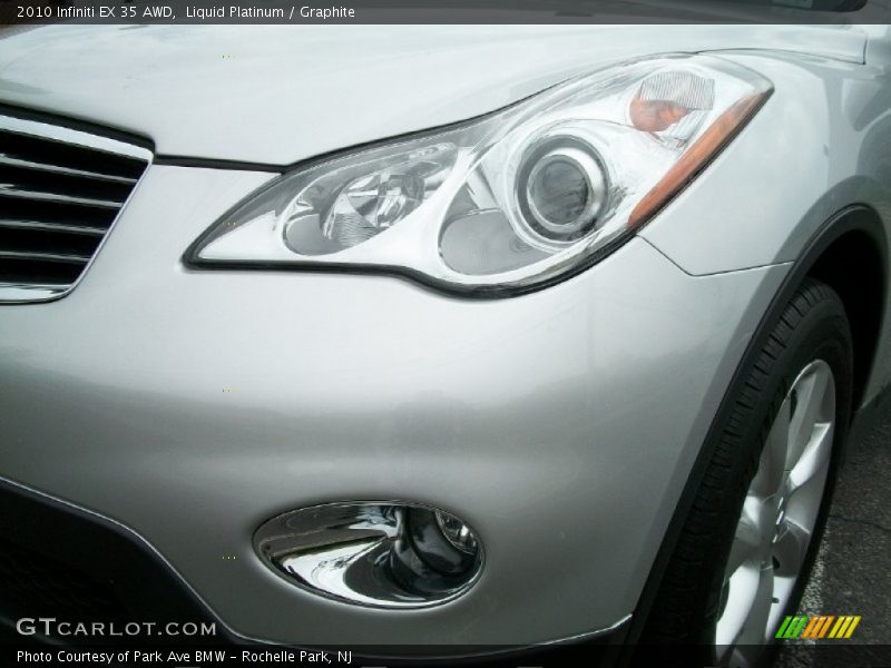 Liquid Platinum / Graphite 2010 Infiniti EX 35 AWD