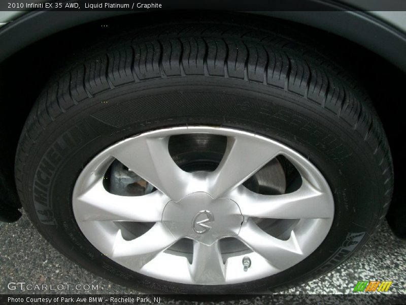 Liquid Platinum / Graphite 2010 Infiniti EX 35 AWD