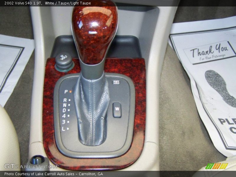  2002 S40 1.9T 5 Speed Automatic Shifter