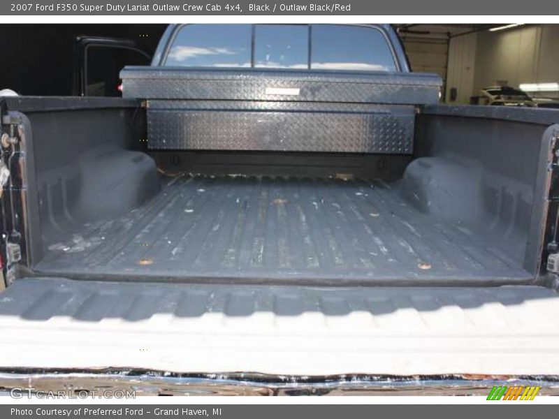 Black / Outlaw Black/Red 2007 Ford F350 Super Duty Lariat Outlaw Crew Cab 4x4