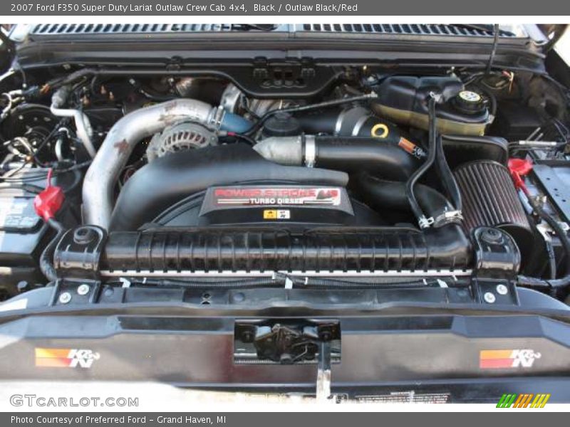  2007 F350 Super Duty Lariat Outlaw Crew Cab 4x4 Engine - 6.0 Liter OHV 32-Valve Power Stroke Turbo-Diesel V8