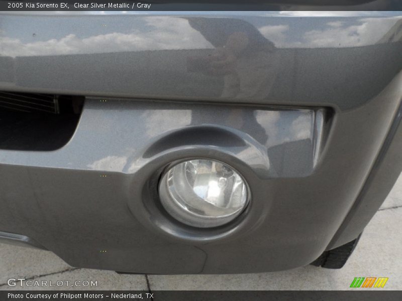 Clear Silver Metallic / Gray 2005 Kia Sorento EX