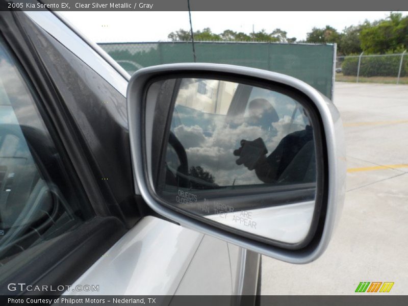 Clear Silver Metallic / Gray 2005 Kia Sorento EX