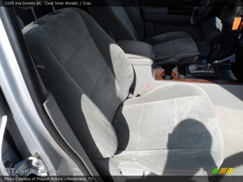 Clear Silver Metallic / Gray 2005 Kia Sorento EX