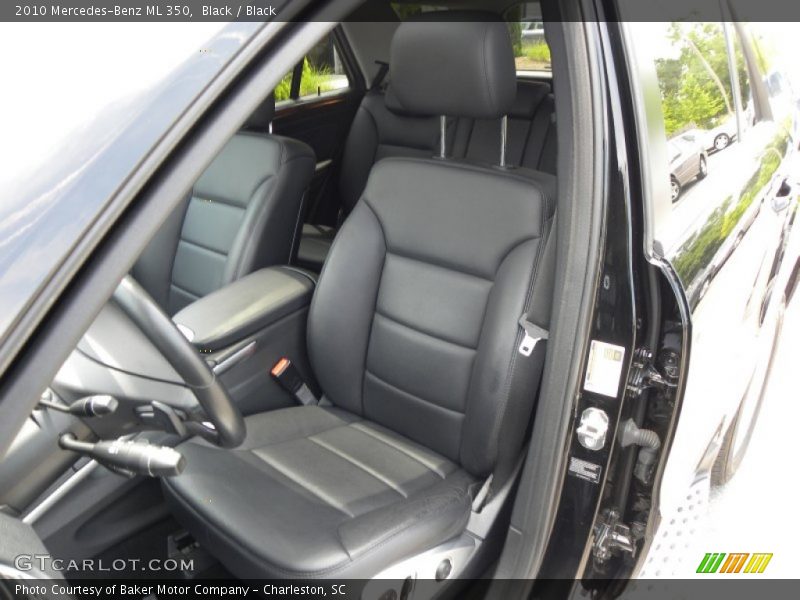 Black / Black 2010 Mercedes-Benz ML 350