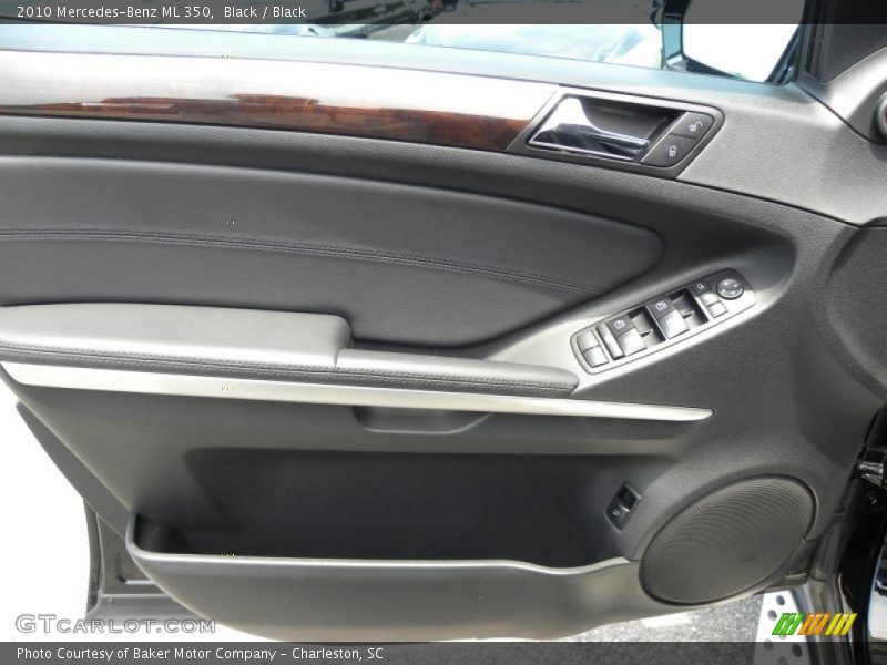 Black / Black 2010 Mercedes-Benz ML 350