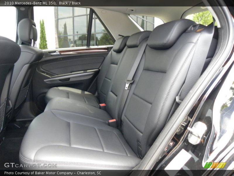Black / Black 2010 Mercedes-Benz ML 350