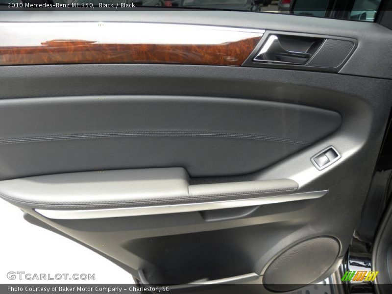 Black / Black 2010 Mercedes-Benz ML 350