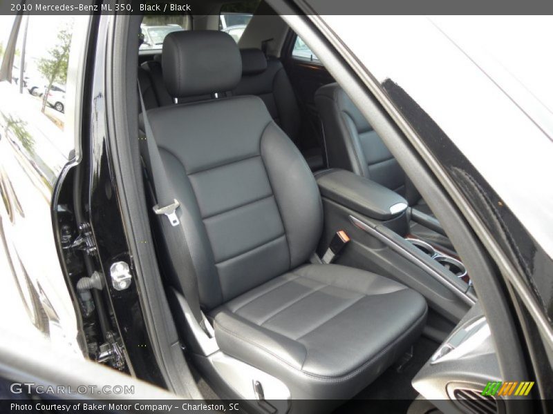 Black / Black 2010 Mercedes-Benz ML 350