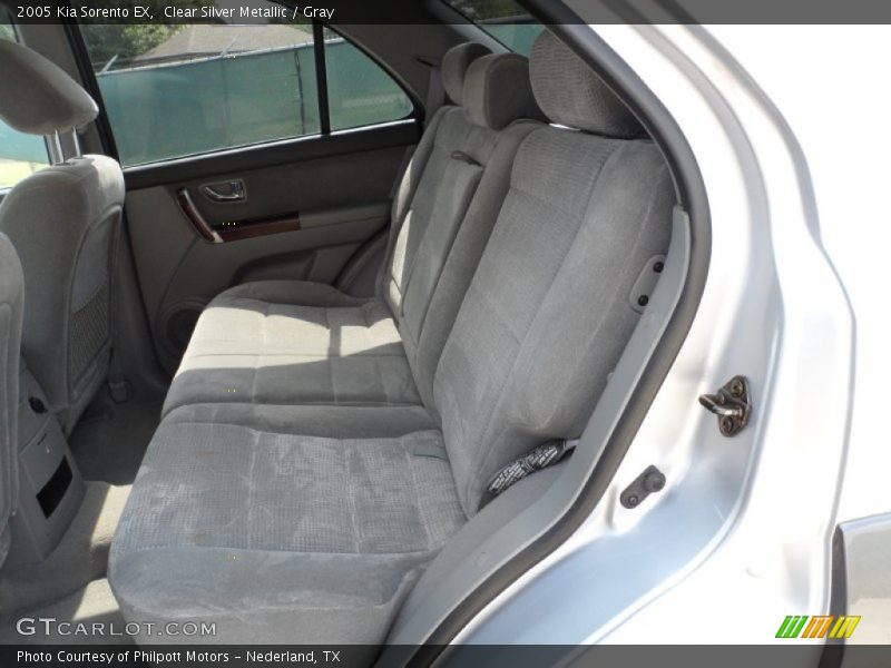 Clear Silver Metallic / Gray 2005 Kia Sorento EX