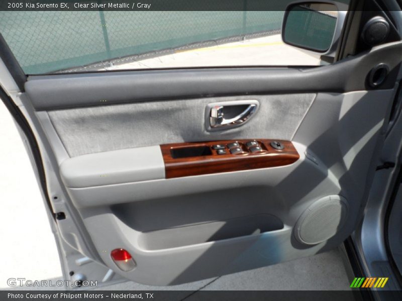 Clear Silver Metallic / Gray 2005 Kia Sorento EX