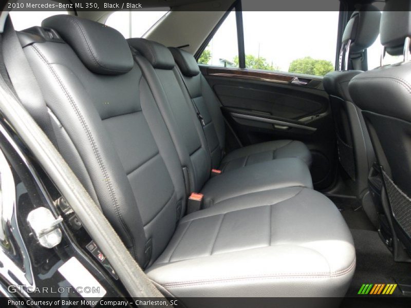 Black / Black 2010 Mercedes-Benz ML 350