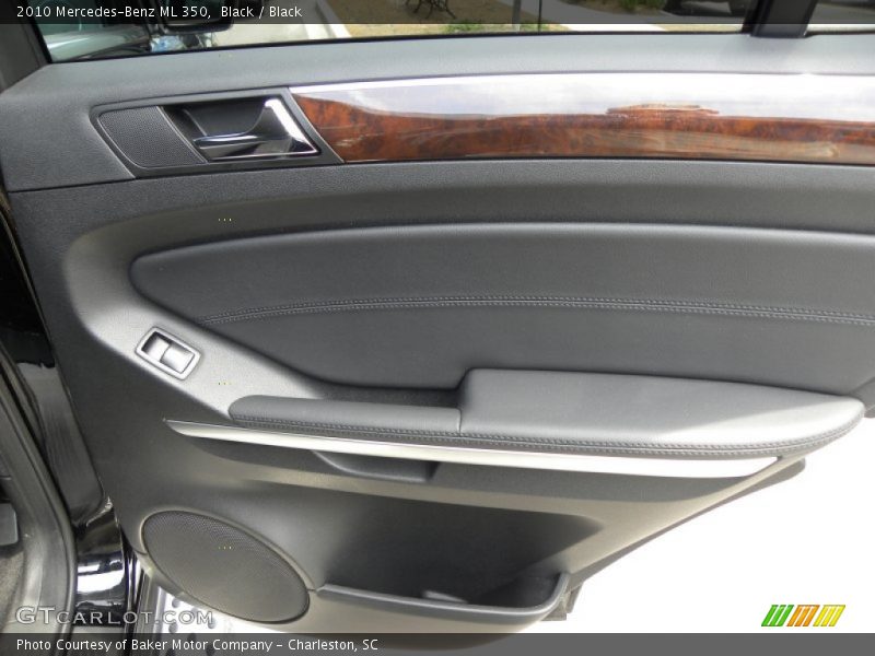 Black / Black 2010 Mercedes-Benz ML 350
