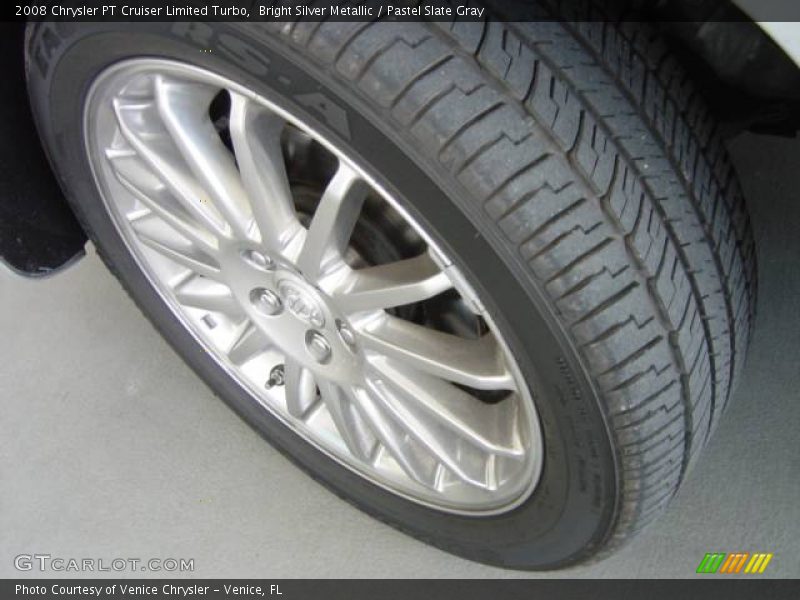 Bright Silver Metallic / Pastel Slate Gray 2008 Chrysler PT Cruiser Limited Turbo