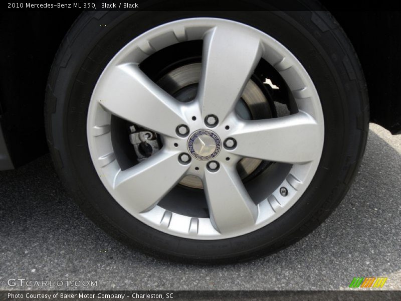 Black / Black 2010 Mercedes-Benz ML 350