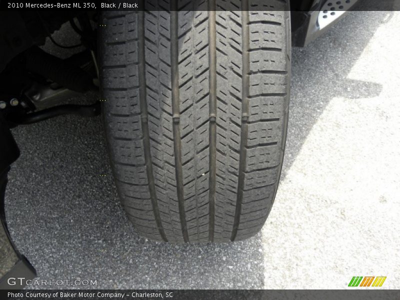 Black / Black 2010 Mercedes-Benz ML 350