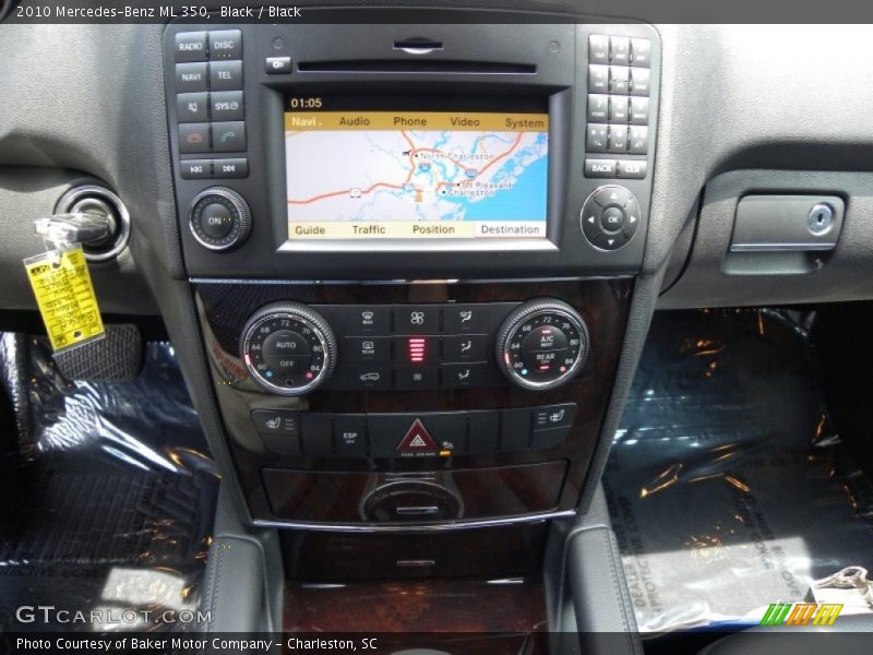 Black / Black 2010 Mercedes-Benz ML 350
