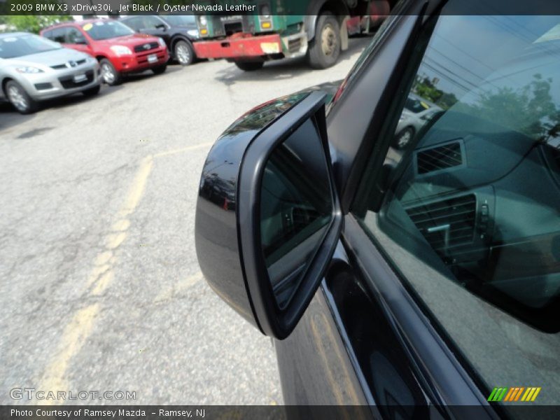 Jet Black / Oyster Nevada Leather 2009 BMW X3 xDrive30i