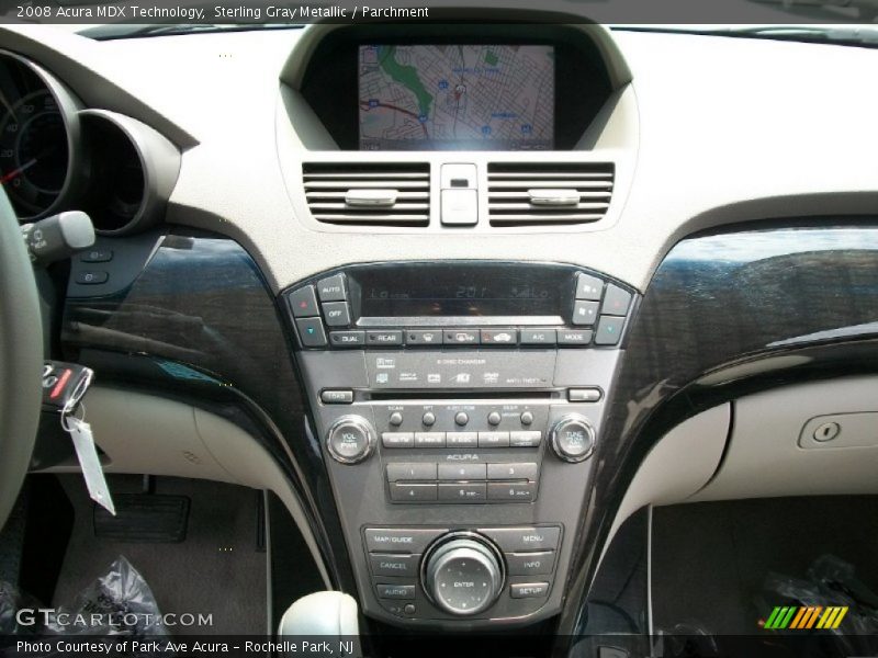 Sterling Gray Metallic / Parchment 2008 Acura MDX Technology