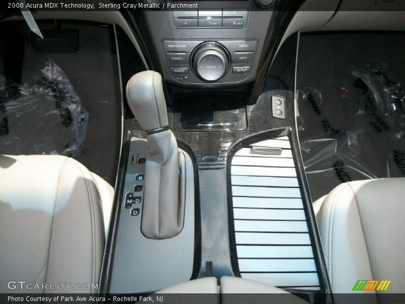 Sterling Gray Metallic / Parchment 2008 Acura MDX Technology