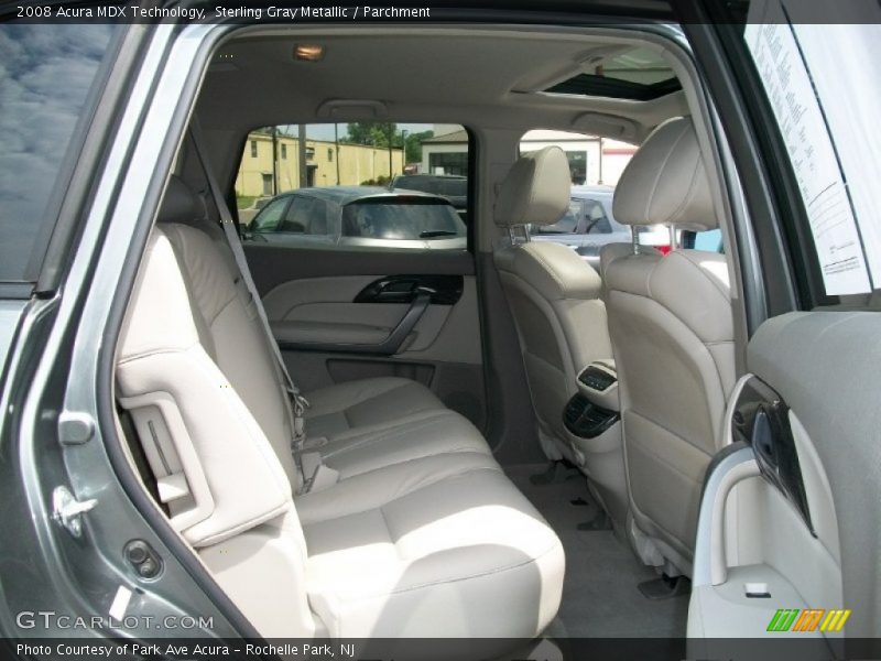 Sterling Gray Metallic / Parchment 2008 Acura MDX Technology