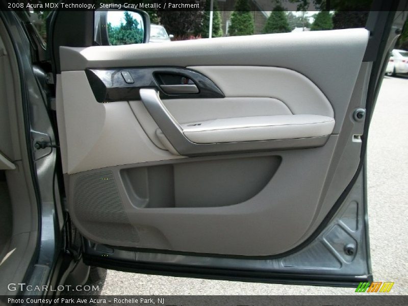 Sterling Gray Metallic / Parchment 2008 Acura MDX Technology