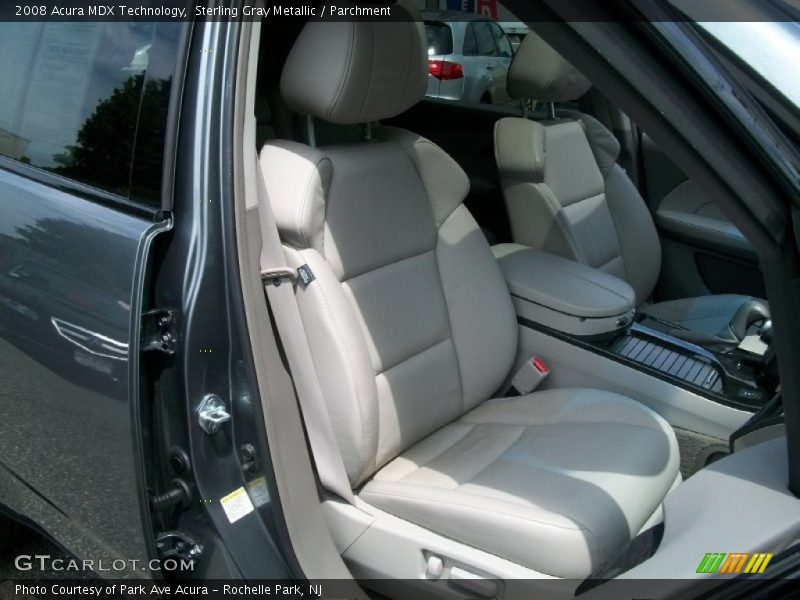 Sterling Gray Metallic / Parchment 2008 Acura MDX Technology