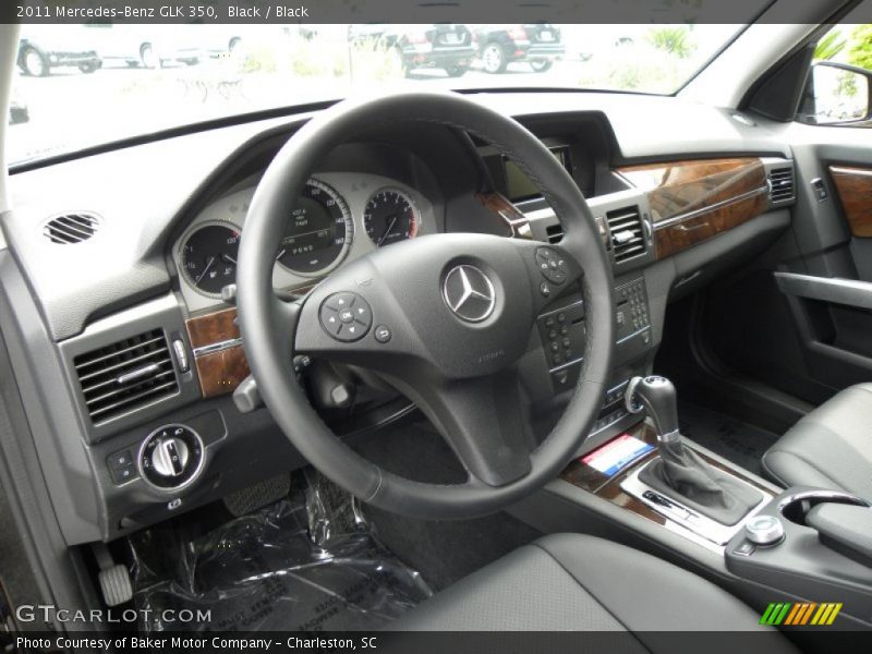 Black / Black 2011 Mercedes-Benz GLK 350