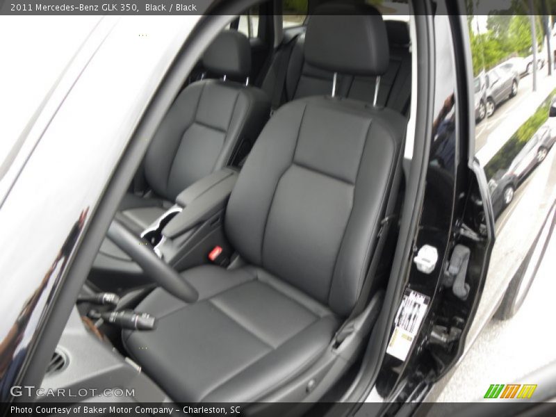 Black / Black 2011 Mercedes-Benz GLK 350