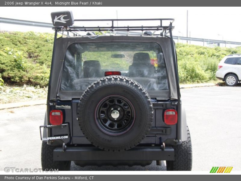 Midnight Blue Pearl / Khaki 2006 Jeep Wrangler X 4x4