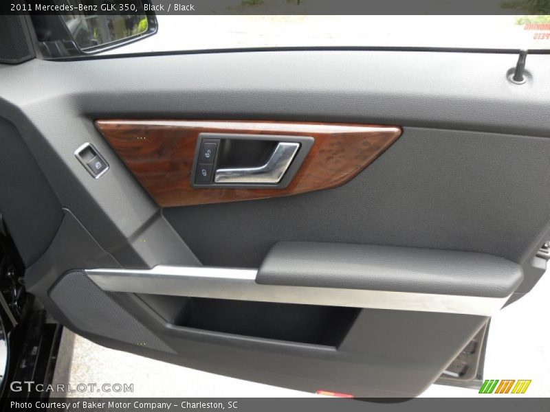 Black / Black 2011 Mercedes-Benz GLK 350