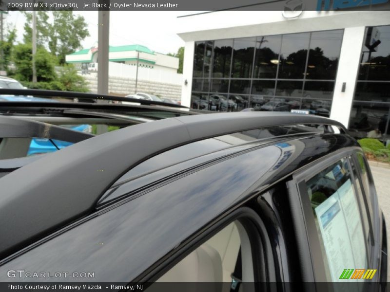 Jet Black / Oyster Nevada Leather 2009 BMW X3 xDrive30i