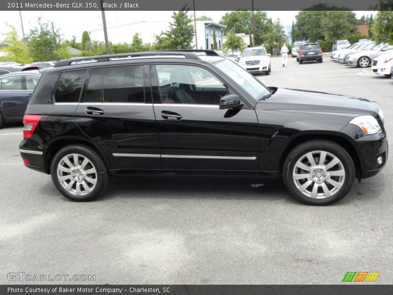 Black / Black 2011 Mercedes-Benz GLK 350