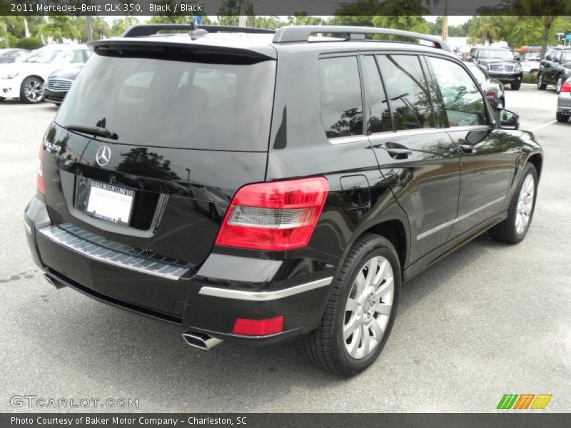 Black / Black 2011 Mercedes-Benz GLK 350